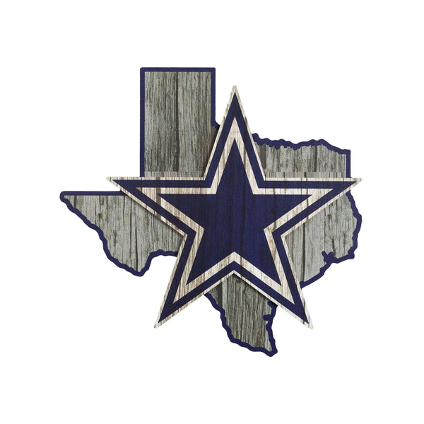 Dallas Cowboys 12 Logo State Sign