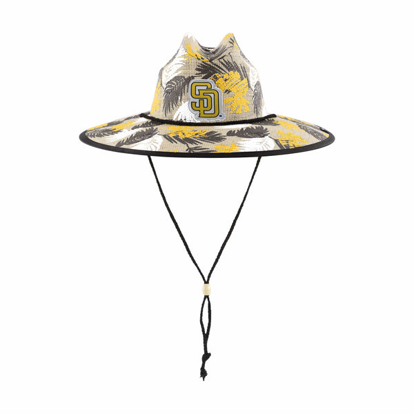 San Diego Padres Floral Straw Hat