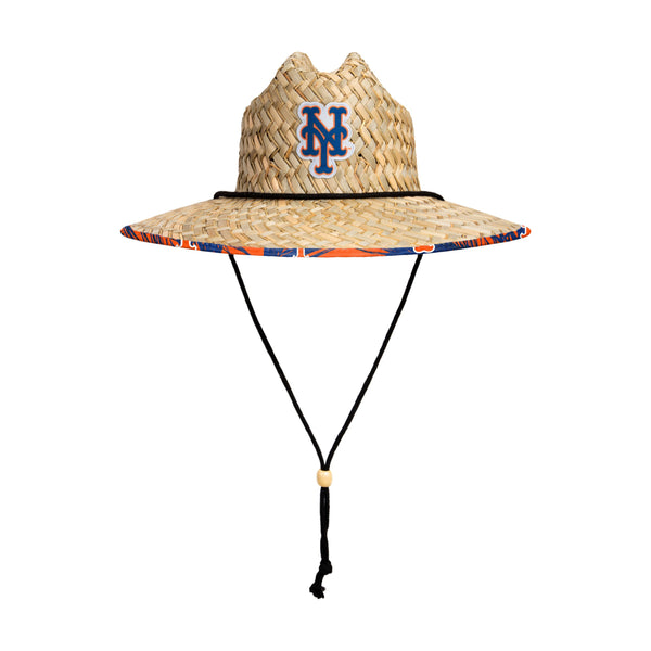 New York Mets Floral Straw Hat FOCO