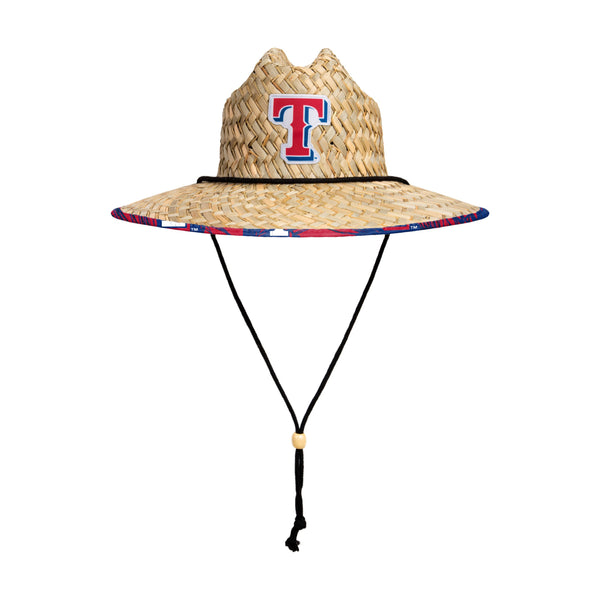 Men's Texas Rangers Reyn Spooner Logo Straw Hat