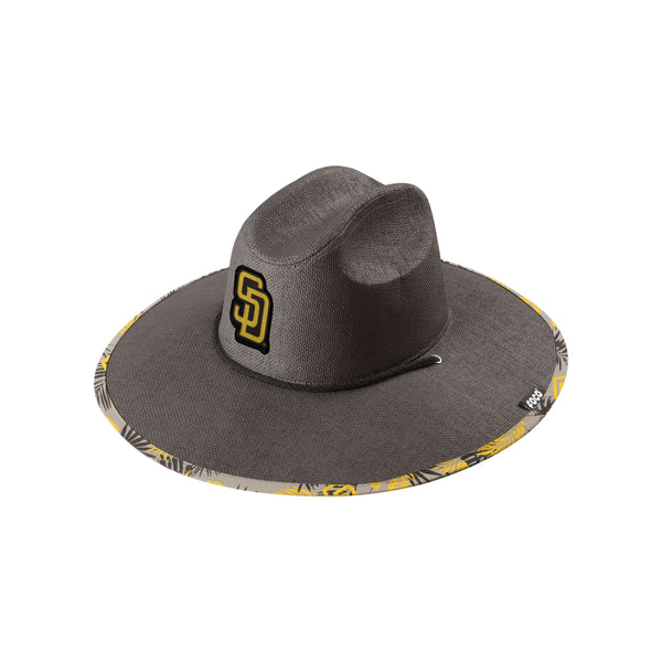 San Diego Padres MLB Floral Straw Hat