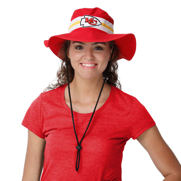 Kansas City Chiefs Solid Boonie Hat FOCO