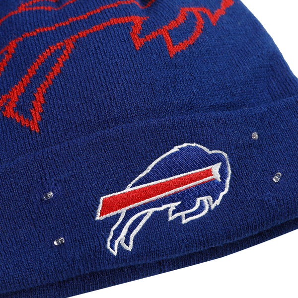 Buffalo Bills NFL FOCO Women's Glitter Knit Light Up Beanie