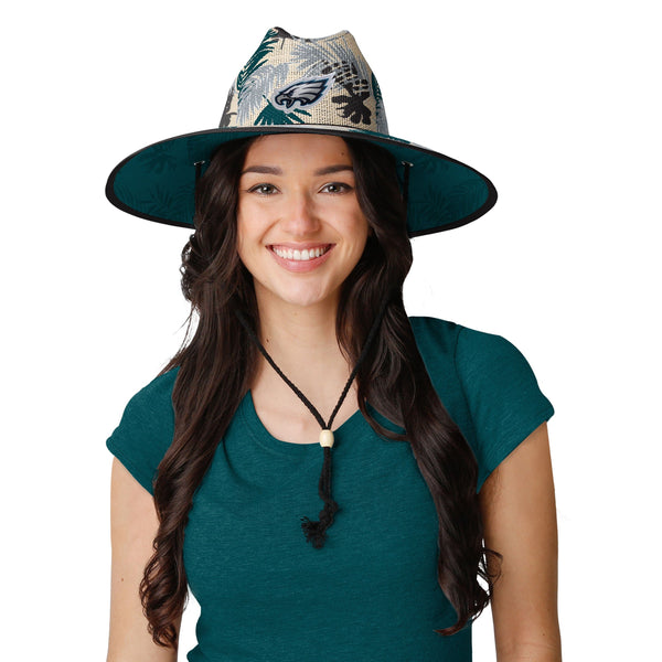 Philadelphia Eagles NFL Band Straw Hat