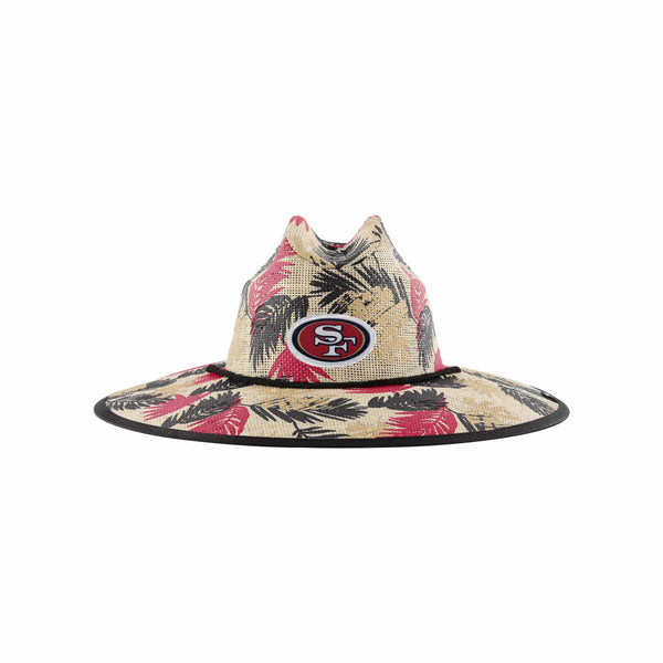 San Francisco 49ers NFL Band Straw Hat