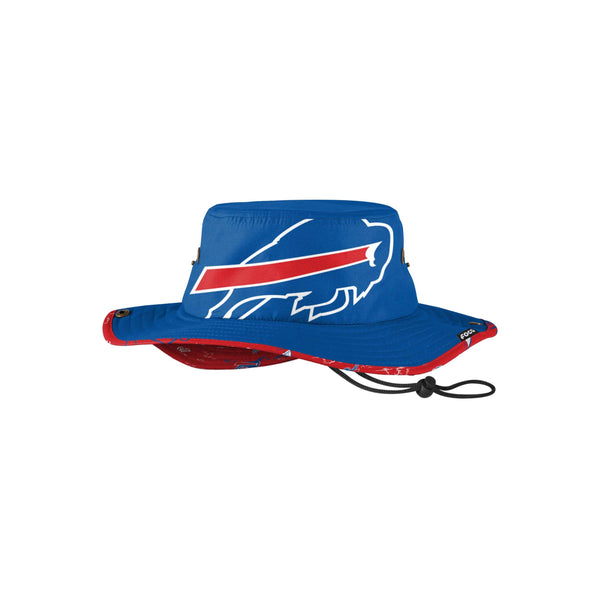 FOCO Buffalo Bills NFL Cropped Big Logo Hybrid Boonie Hat