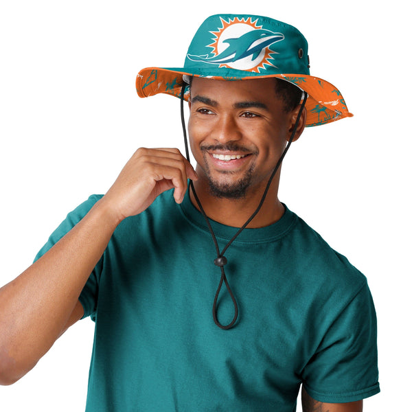 Miami Dolphins NFL Solid Boonie Hat