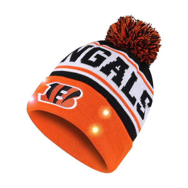 Cincinnati Bengals NFL Big Logo Skullcap Beanie