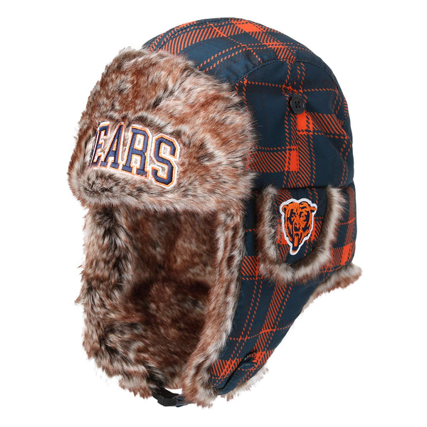 Dallas Cowboys NFL Wordmark Flannel Trapper Hat