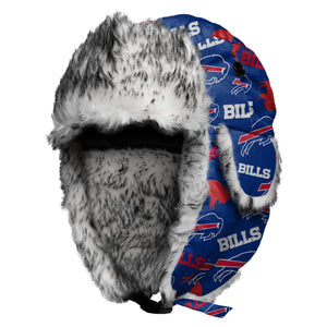 Buffalo Bills NFL Repeat Print Trapper Hat