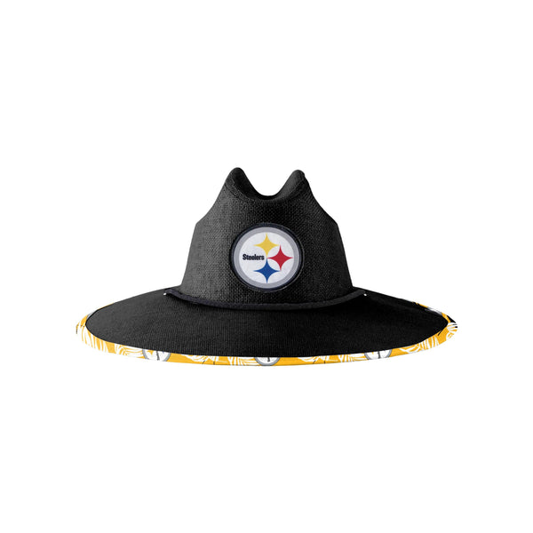 Pittsburgh Steelers NFL TEAM-BASIC Black-White Fitted Hat