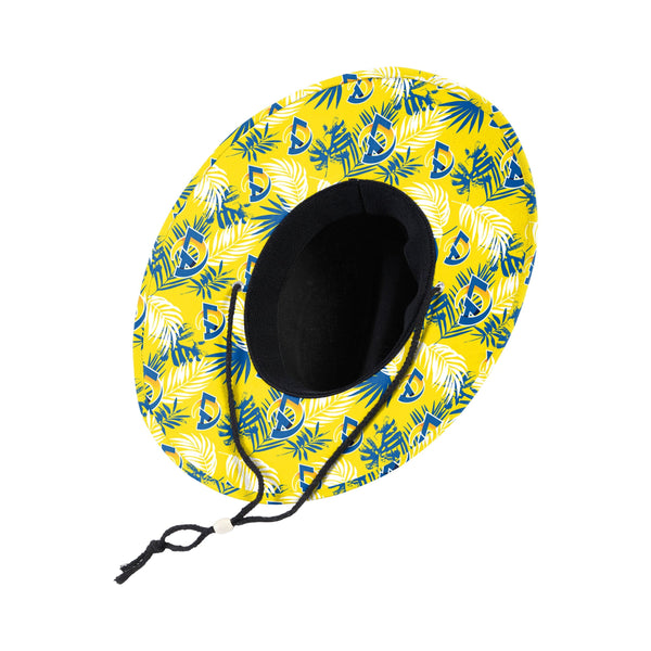 Los Angeles Rams Floral Straw Hat