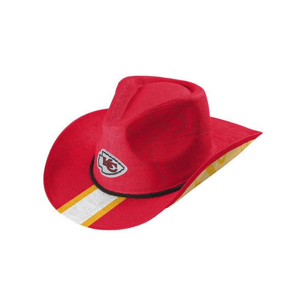 NFL Kansas City Chiefs White Cowboy Hat : : Sports, Fitness &  Outdoors