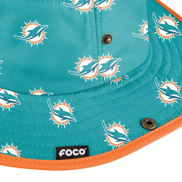 Miami Dolphins NFL Solid Hybrid Boonie Hat