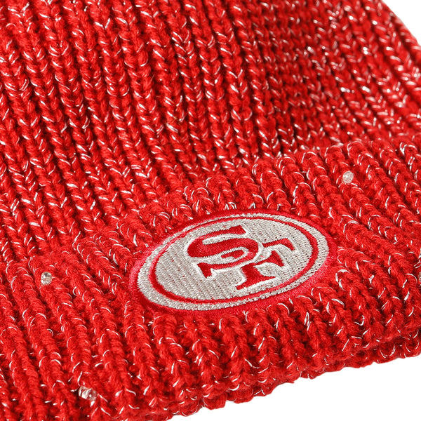 San Francisco 49ers NFL Rhinestone Light Up Beanie