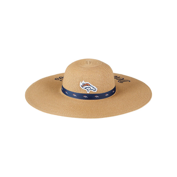 Denver Broncos Airbrush Straw Hat