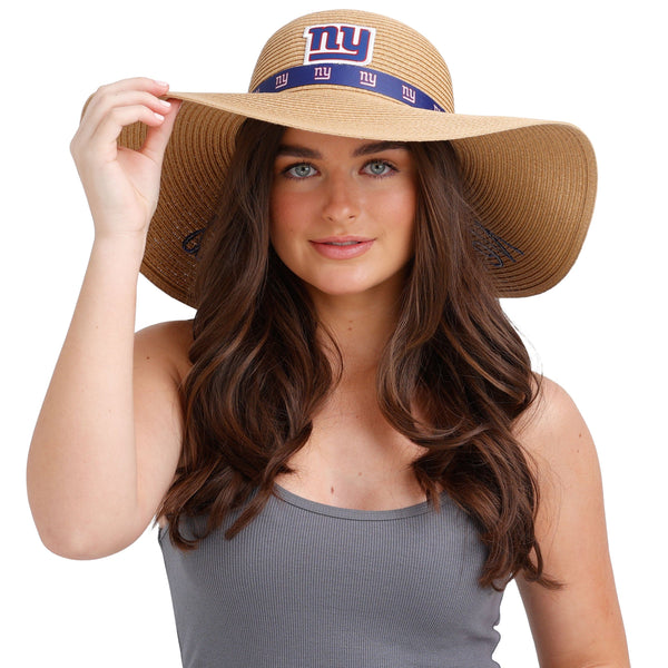 Pittsburgh Steelers Womens Wordmark Beach Straw Hat