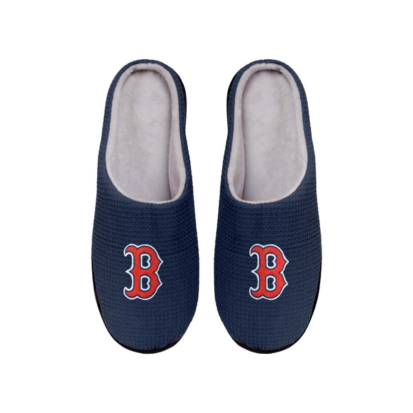 Baseball Slippers Mens Red Sox Slippers Boston Red Sox MLB Mens