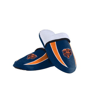 Chicago Bears NFL Mens Sherpa Slide Slippers