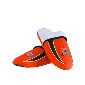 Cleveland Browns NFL Mens Sherpa Slide Slippers