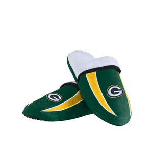 Green Bay Packers NFL Mens Sherpa Slide Slippers