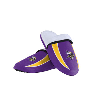 Minnesota Vikings NFL Mens Sherpa Slide Slippers