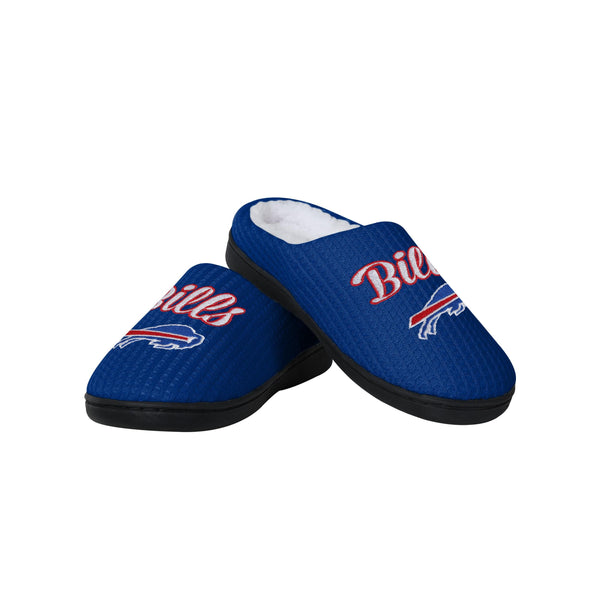 Youth Buffalo Bills Sherpa Lined Slippers