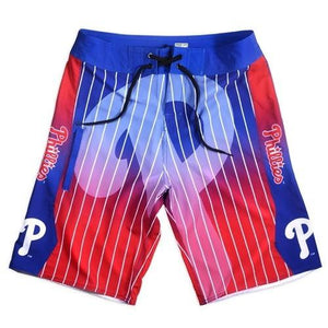 Philadelphia Phillies MLB Gradient Print Board Shorts