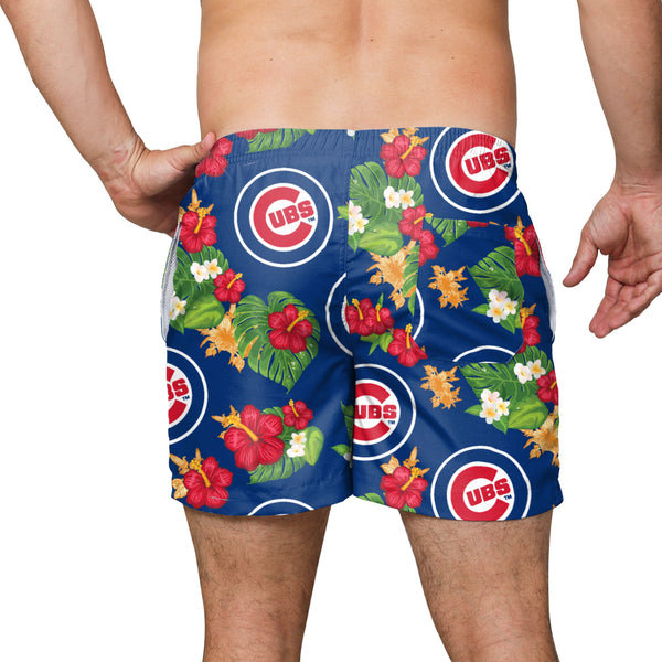 Chicago Cubs MLB Mens Floral Slim Fit 5.5