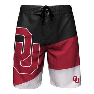 Oklahoma Sooners NCAA Mens Color Dive Boardshorts