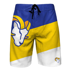 Los Angeles Rams NFL Mens Color Dive Boardshorts