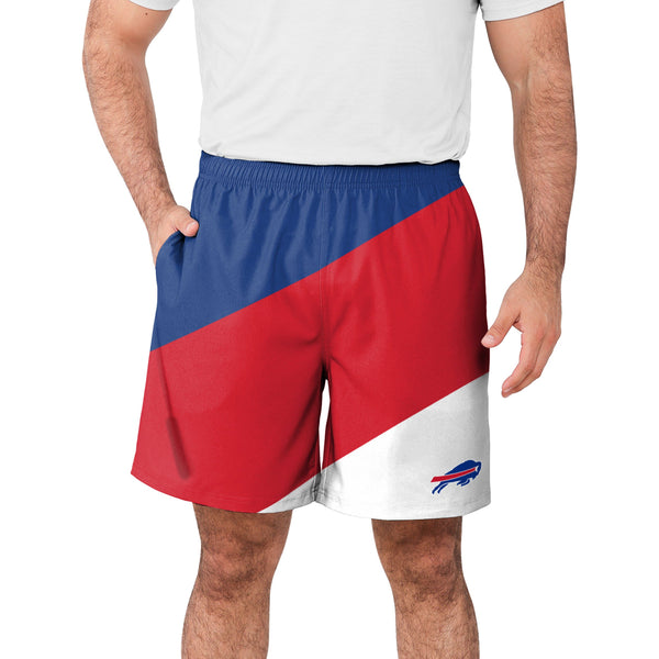 Buffalo Bills NFL Mens Heathered Black Woven Liner Shorts