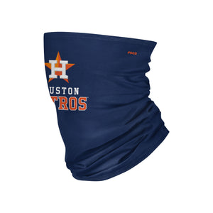 Houston Astros MLB Team Logo Stitched Gaiter Scarf