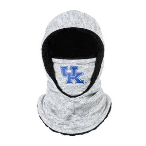 Kentucky Wildcats NCAA Heather Grey Big Logo Hooded Gaiter