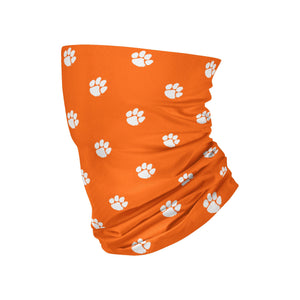 Clemson Tigers NCAA Mini Print Logo Gaiter Scarf