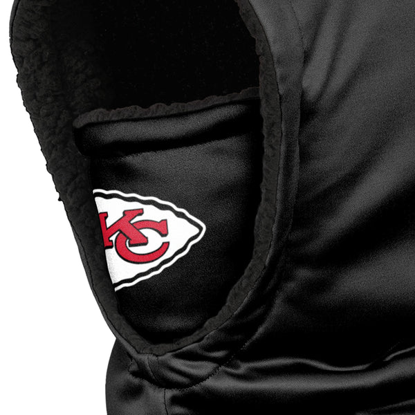 Kansas City Chiefs NFL Mens Solid Gaiter Hoodie