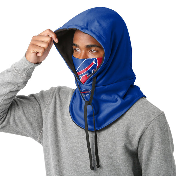 Buffalo Bills NFL Mens Solid Gaiter Hoodie