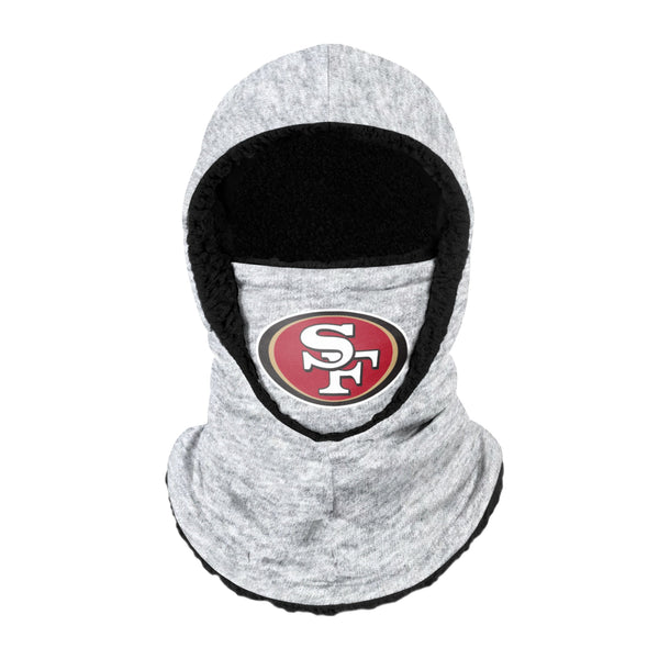 San Francisco 49ers NFL Mens Solid Gaiter Hoodie