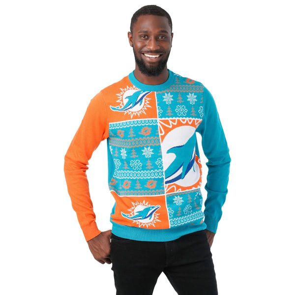 Philadelphia Eagles Busy Block Snowfall Sweater FOCO