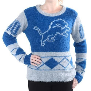 Detroit Lions Eyelash Ugly Sweater