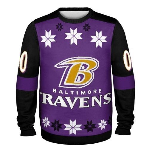 ugly sweater baltimore ravens