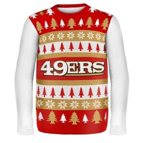 NFL, Sweaters, Nfl New York Giants Busy Block Ugly Christmas Sweater