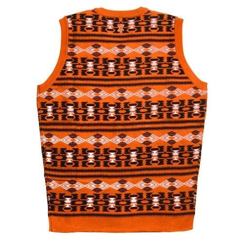 BEST Cincinnati Bengals Aztec NFL Ugly Sweater Vest