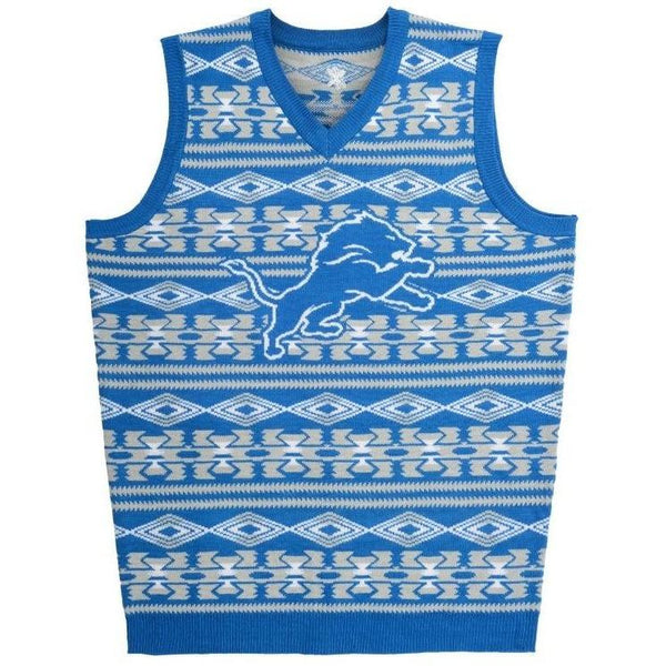 Cincinnati Bengals Aztec Print Ugly Sweater Vest