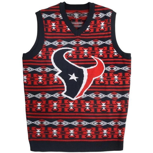 BEST San Francisco 49ers Aztec NFL Ugly Sweater Vest