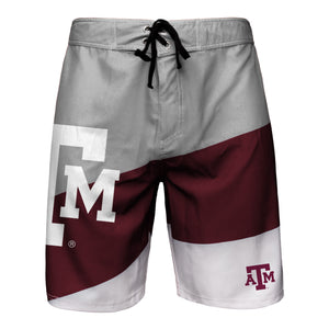Texas A&M Aggies NCAA Mens Color Dive Boardshorts