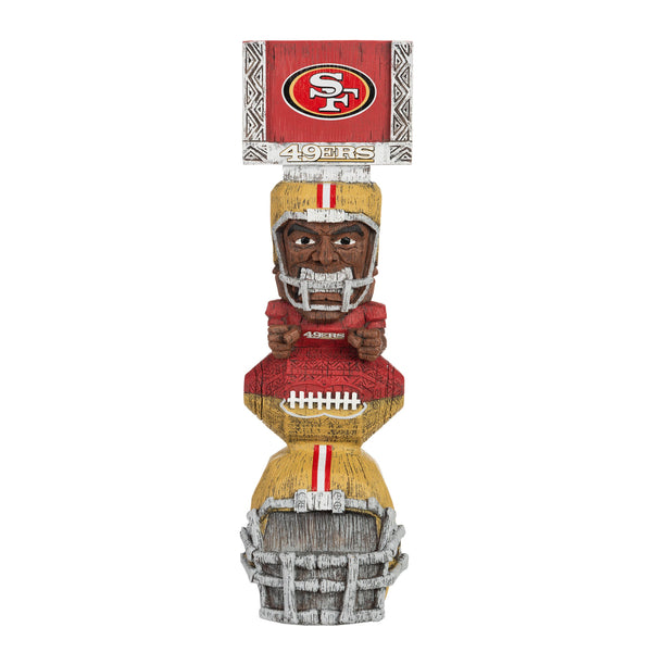 San Francisco 49ers NFL Tiki Totem Figurine