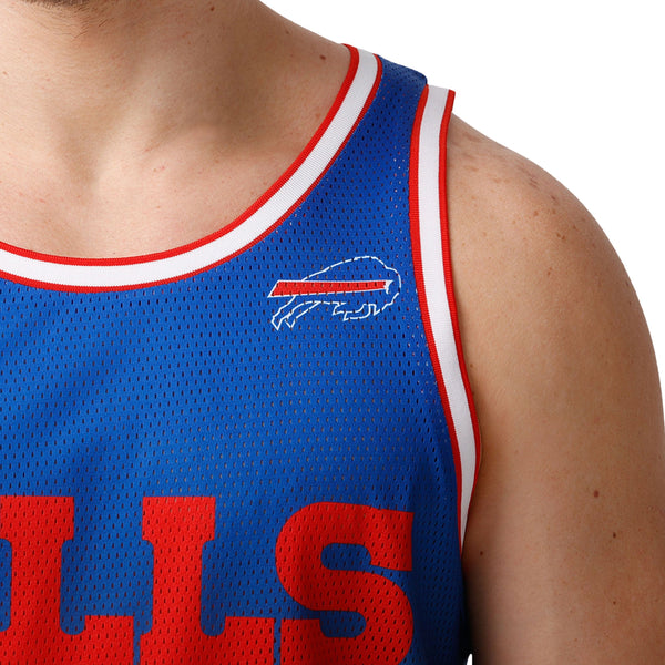 Buffalo Bills Men's Full Print Vest Sleeveless T-Shirt Gym Clothing  Vest