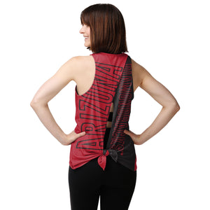 Arizona Diamondbacks MLB Womens Tie-Breaker Sleeveless Top