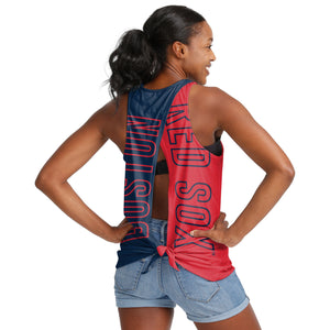 Boston Red Sox MLB Womens Tie-Breaker Sleeveless Top